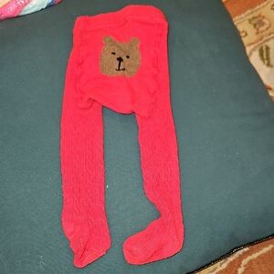Baby Gap Red Tights 12-24M